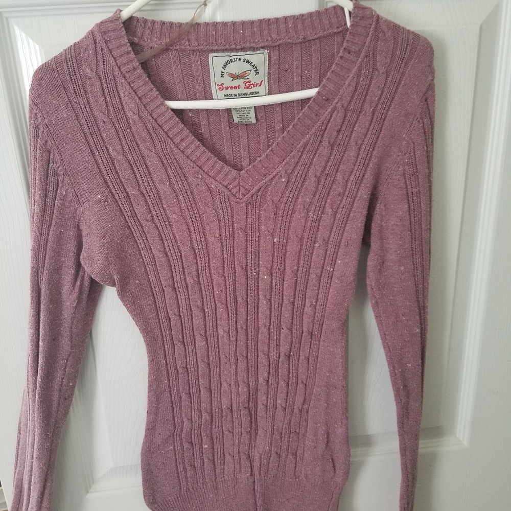 Purple Sweater L